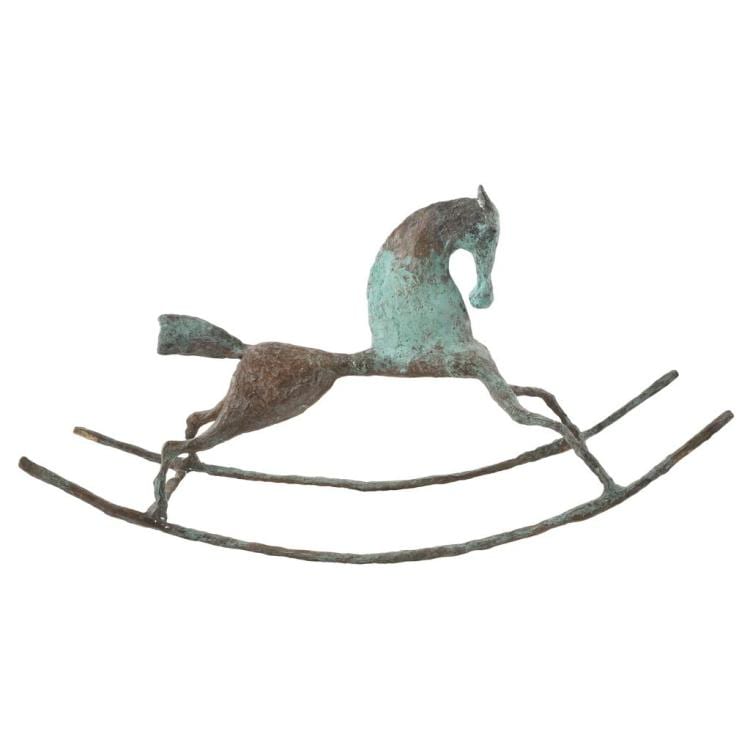 Germán Venegas comparable auction result: germ n venegas untitled of the proyect y tambi n son caballos signed bronze sculpture 15 25 31 x 60 x 15 5 cm 12 2 x 23 6 x