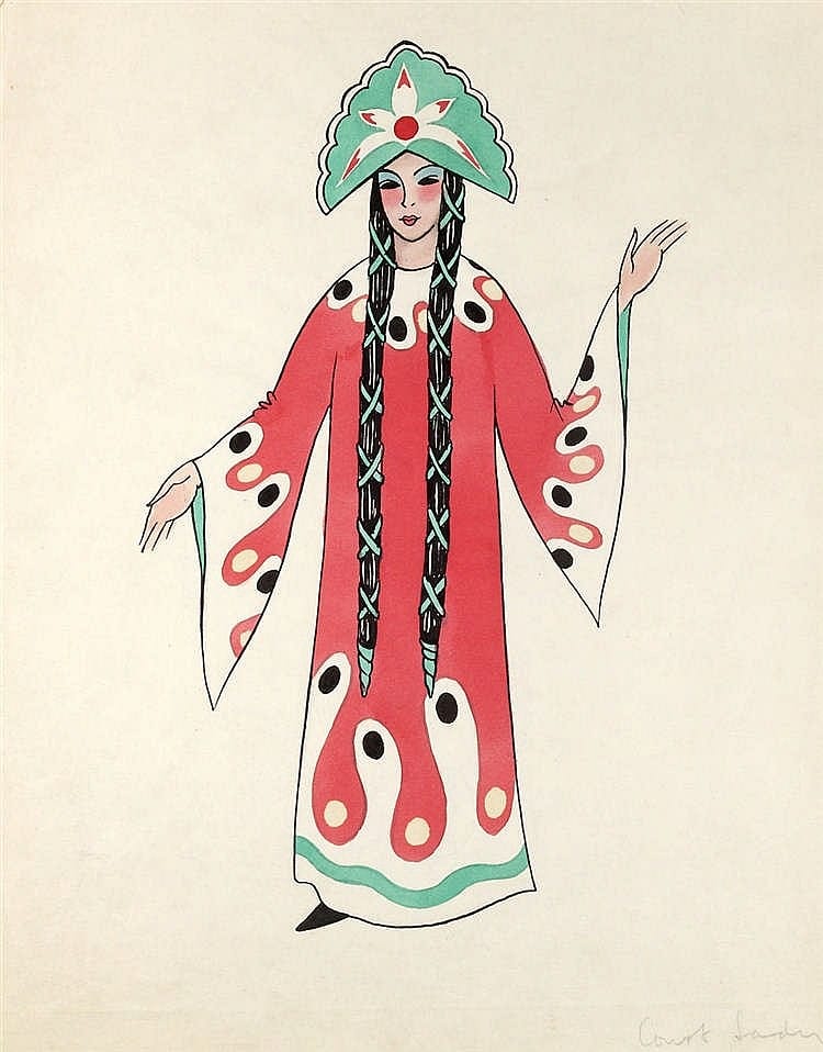 John Dronsfield comparable auction result: john marsden dronsfield 1900 1951 court lady