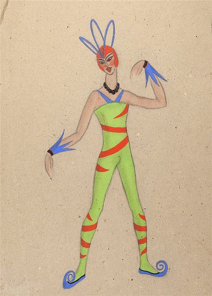 John Dronsfield comparable auction result: john marsden dronsfield 1900 1951 two costume designs