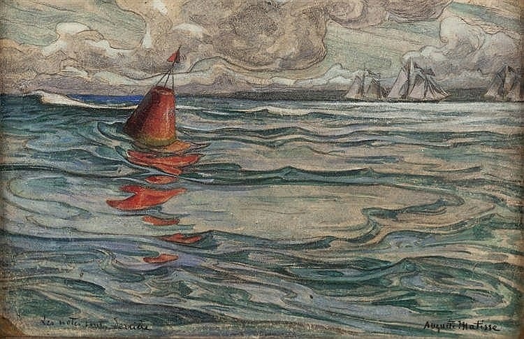 Auguste Matisse comparable auction result: auguste matisse 1866 1931 the red sail