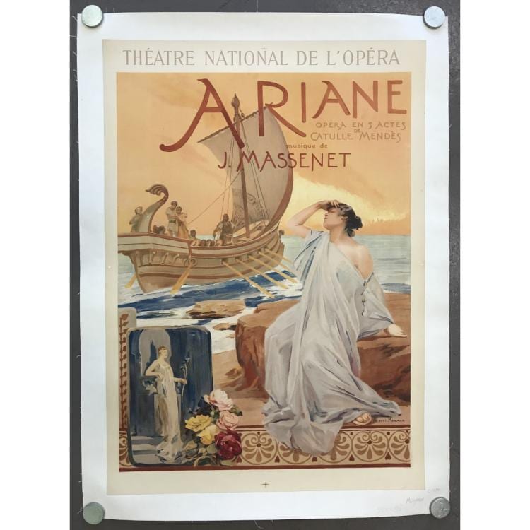 albert maignan ariane french poster · Weiss Auctions · 2018-05-17 Albert Maignan comparable auction result: albert maignan ariane french poster