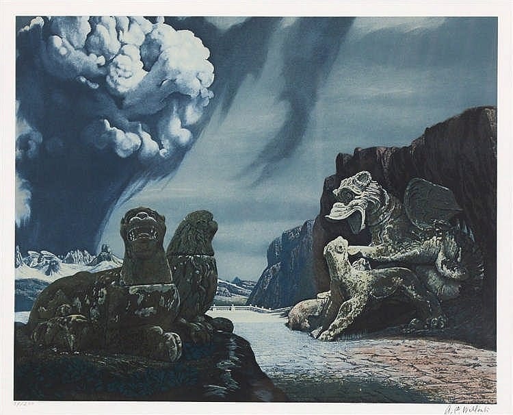 Albert Carel Willink comparable auction result: albert carel willink 1900 1983 the eternal scream signed in pencil lower righ