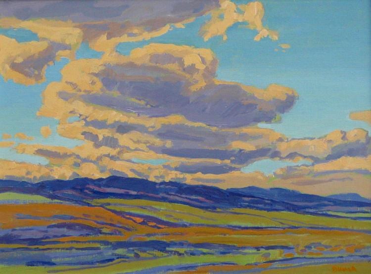 Bill Duma comparable auction result: bill duma spring clouds