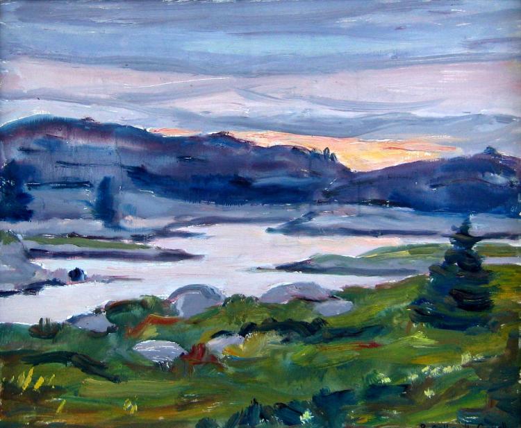Betty Galbraith-Cornell comparable auction result: betty galbraith cornell sunrise nova scotia