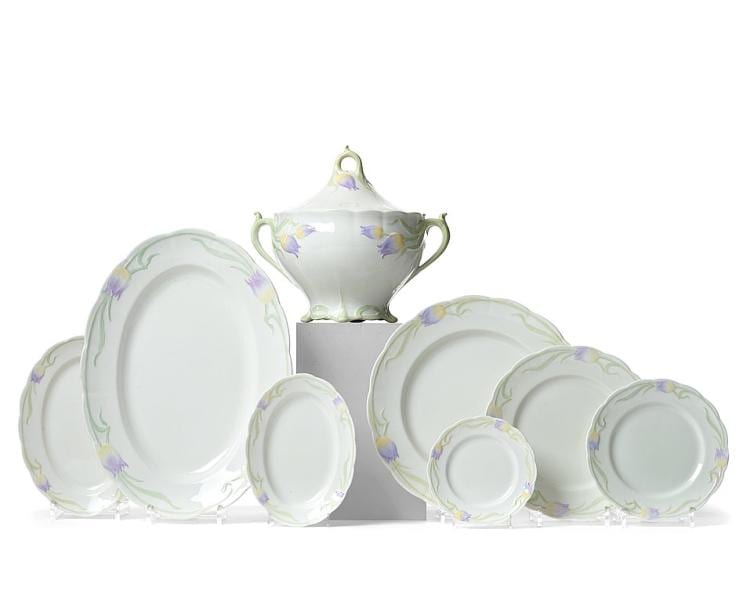 alf wallander an extensive tulip porcelain dinner service r rstrand sweden 1902 1915 104 pieces · Bukowskis · 2018-05-22 Alf Wallander comparable auction result: alf wallander an extensive tulip porcelain dinner service r rstrand sweden 1902 1915 104 pieces