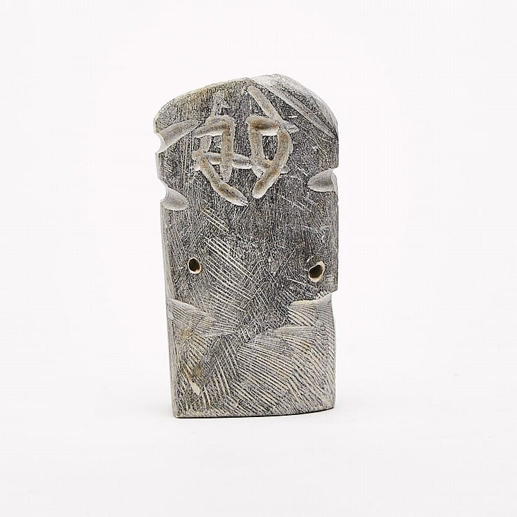 John Kavik comparable auction result: john kavik 1897 1993 figure stone 4 x 1 x 5 in 10 2 x 2 5 x 1 3 cm