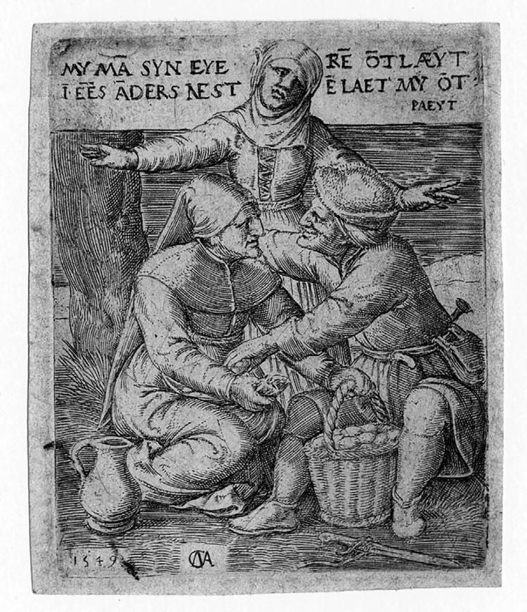 Cornelis Massys comparable auction result: cornelis massys allegoria dell adulterio 1549 cm 82x65
