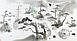Wu Guanzhong (CHINA, 1919-2010) - The Sea of Potted Landscapes comparable sale