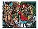 George Condo (USA, B. 1957) - Abstract Figure Composition comparable sale