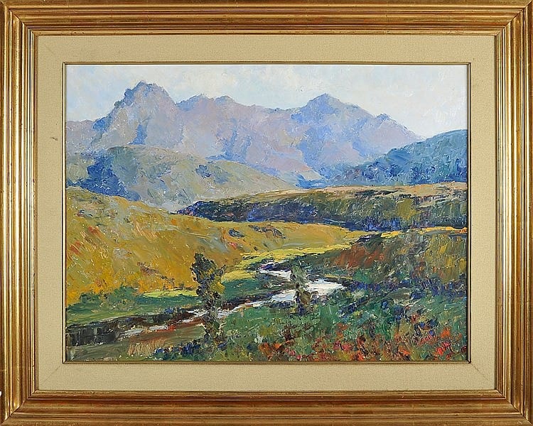 Jaime Augusto Murteira comparable auction result: serra mountain