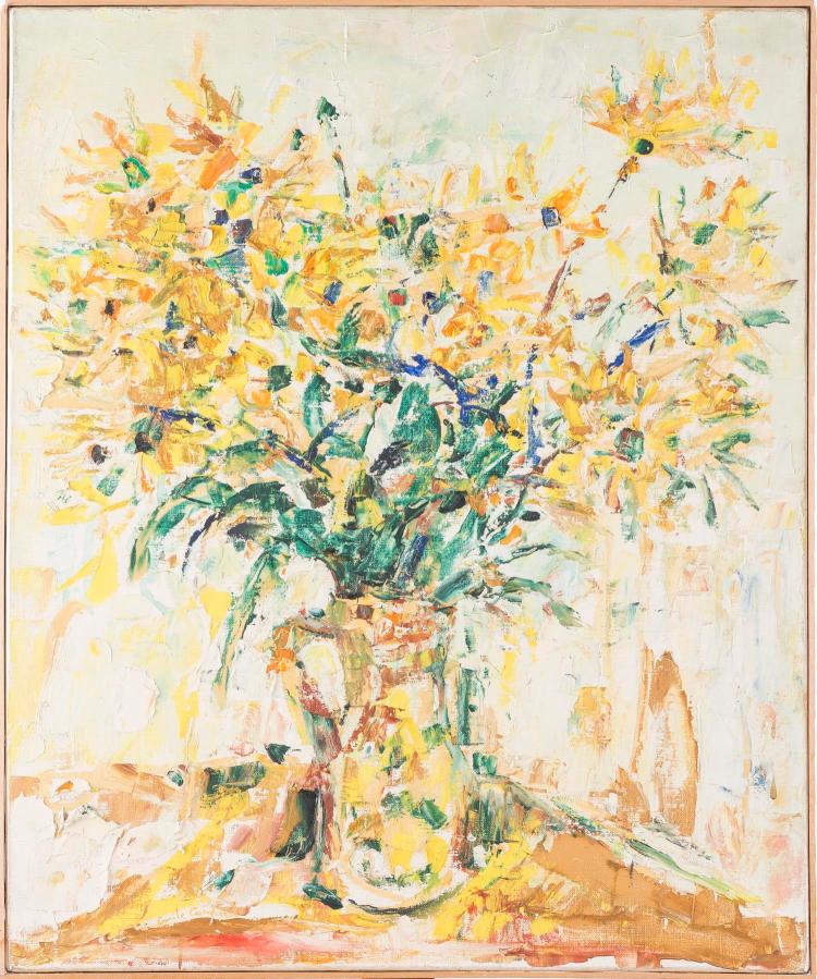 Emile Compard comparable auction result: emile compard 1900 1977 bouquet de fleurs