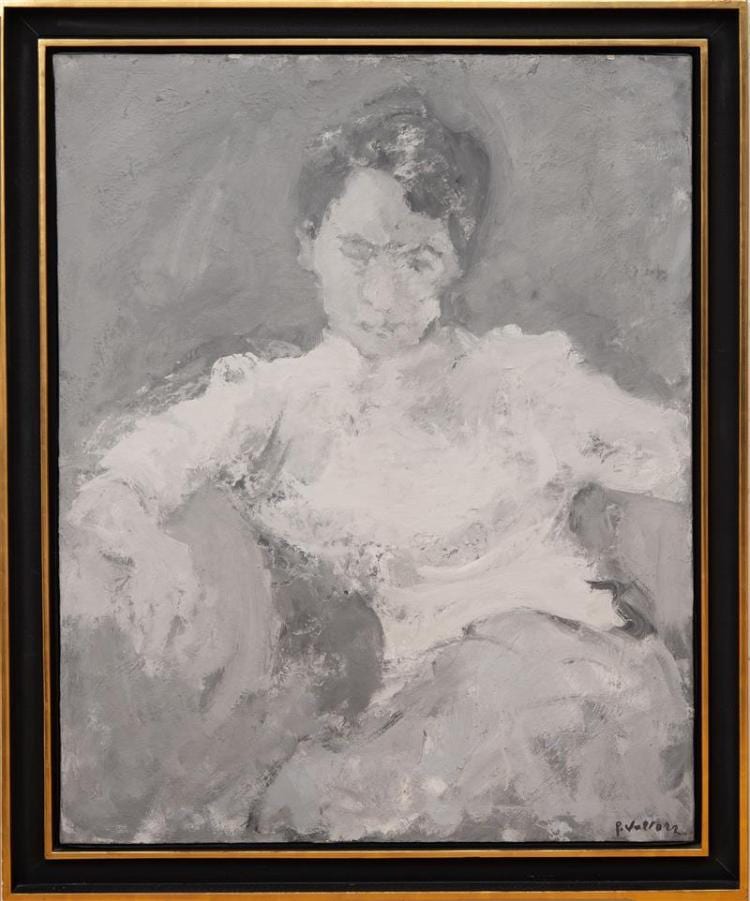 Paolo Vallorz comparable auction result: paolo vallorz b 1931 untitled