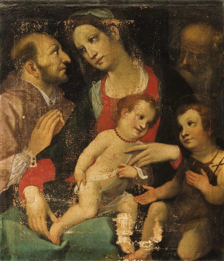 Alessandro Casolani comparable auction result: alessandro casolani attr a