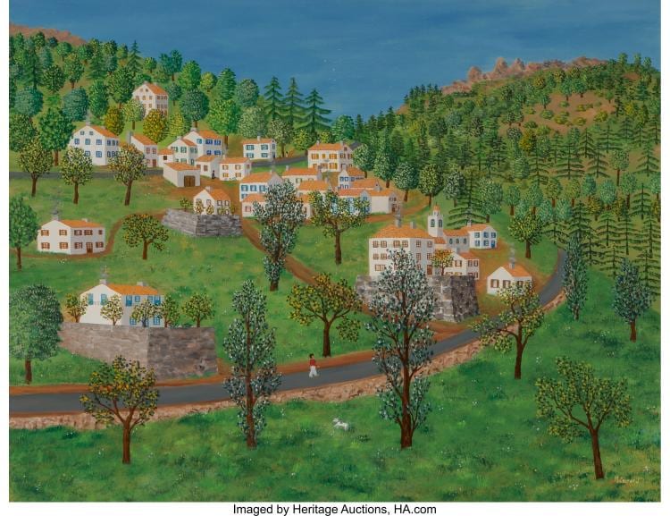 maurice loirand french 1922 2008 village corse en montagne oil on canvas 36 x · Heritage Auctions · 2018-06-09 Maurice Loirand comparable auction result: maurice loirand french 1922 2008 village corse en montagne oil on canvas 36 x