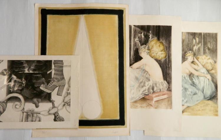 Ablett William comparable auction result: 4 prints