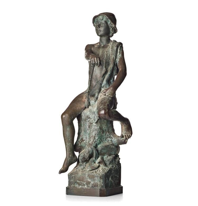 Theodor Lundberg comparable auction result: theodor lundberg young shepard