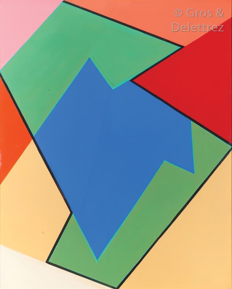Cícero Dias comparable auction result: c cero dias 1907 2003 composition iii