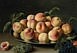 Louise Moillon comparable auction result: louise moillon paris 1610 1696 nature morte au plat de p ches et aux raisins