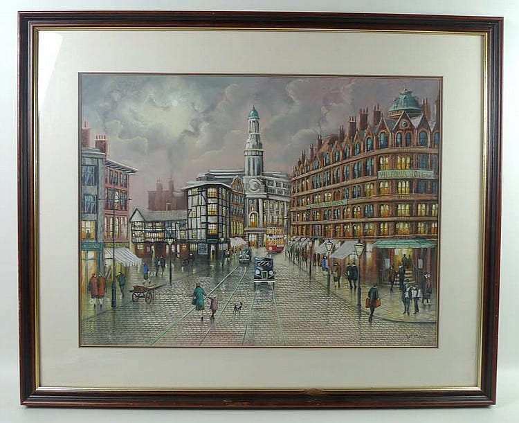 bernard mcmullen b 1952 the victoria buildings manchester pastel draw · Batemans Auctioneers & Valuers · 2018-06-02 Bernard McMullen comparable auction result: bernard mcmullen b 1952 the victoria buildings manchester pastel draw
