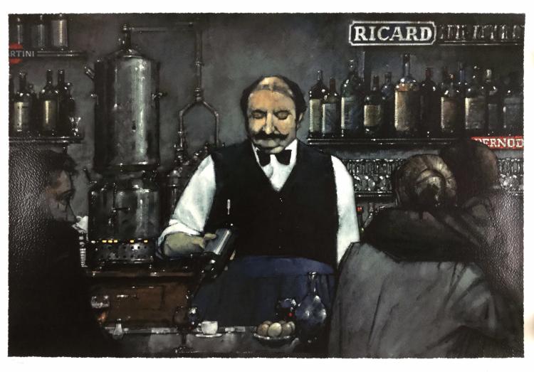 Paul Kavanagh comparable auction result: paul kavanagh signed serigraph