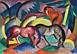 Franz Marc (1880-1916) Drei Pferde signed ‘Fz. Marc.’ (lower right) gouache comparable sale