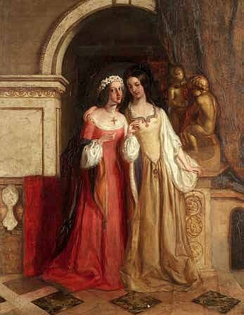Ebenezer Newman Downard comparable auction result: ebenezer newman downard british active 1849 1889 the two sisters