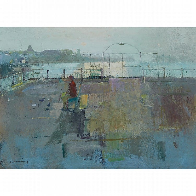 fred cuming 1930 chatham pier oil on masonite signed lower left titled in ink verso 12 x 16 in 30 5 x 40 6 cm · Waddington's · 2018-06-14 Fred Cuming comparable auction result: fred cuming 1930 chatham pier oil on masonite signed lower left titled in ink verso 12 x 16 in 30 5 x 40 6 cm