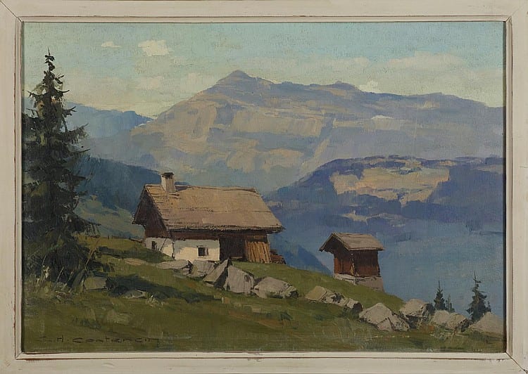 charles contencin 1898 1955 chalets l t huile sur isorel sign e en bas gauche 38 x 55 cm · Expertisez Enchères · 2018-06-13 Charles-Henry Contencin comparable auction result: charles contencin 1898 1955 chalets l t huile sur isorel sign e en bas gauche 38 x 55 cm