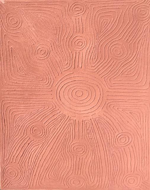 Dorrie Gibson comparable auction result: dorrie gibson b 1964 mossman 1997 ochre on canvas