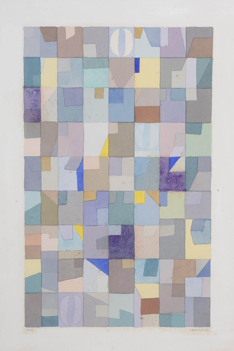 ermanno leinardi 1933 2006 composition abstraite 1992 · Louiza Auktion & Associés · 2018-06-23 Ermanno Leinardi comparable auction result: ermanno leinardi 1933 2006 composition abstraite 1992
