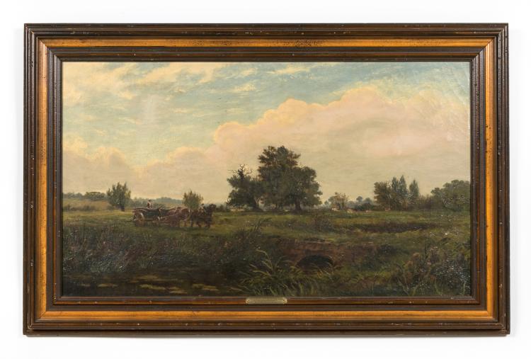 george james howard landscape scene 1870 · Ahlers & Ogletree Inc. · 2018-06-24 George James of (Carlisle, Earl, 9) Howard comparable auction result: george james howard landscape scene 1870
