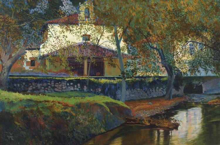 carlos lezcano madrid 1871 1929 paisaje y r o leo sobre lienzo de 81 x 121 cm firmado · Sala Retiro Subastas · 2018-06-20 Carlos Lezcano comparable auction result: carlos lezcano madrid 1871 1929 paisaje y r o leo sobre lienzo de 81 x 121 cm firmado