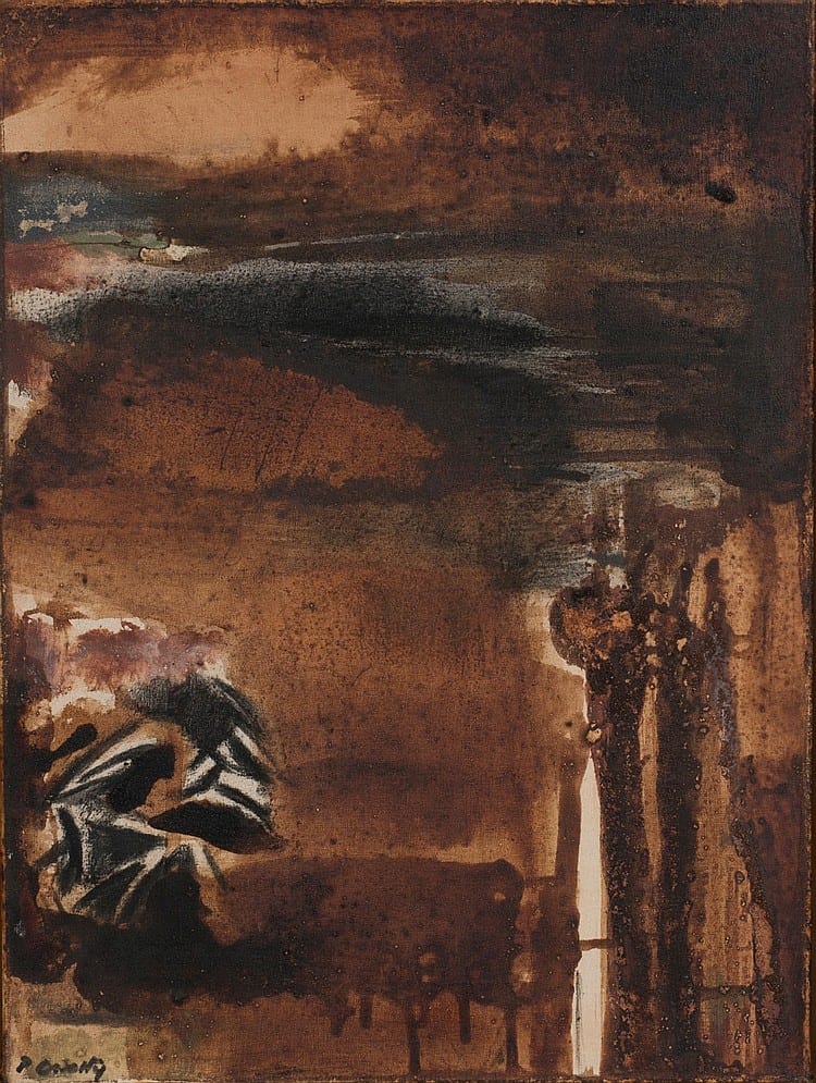 Pierre Debatty comparable auction result: pierre debatty n en 1966 sans titre 1988 huile sur toile sign e en ba