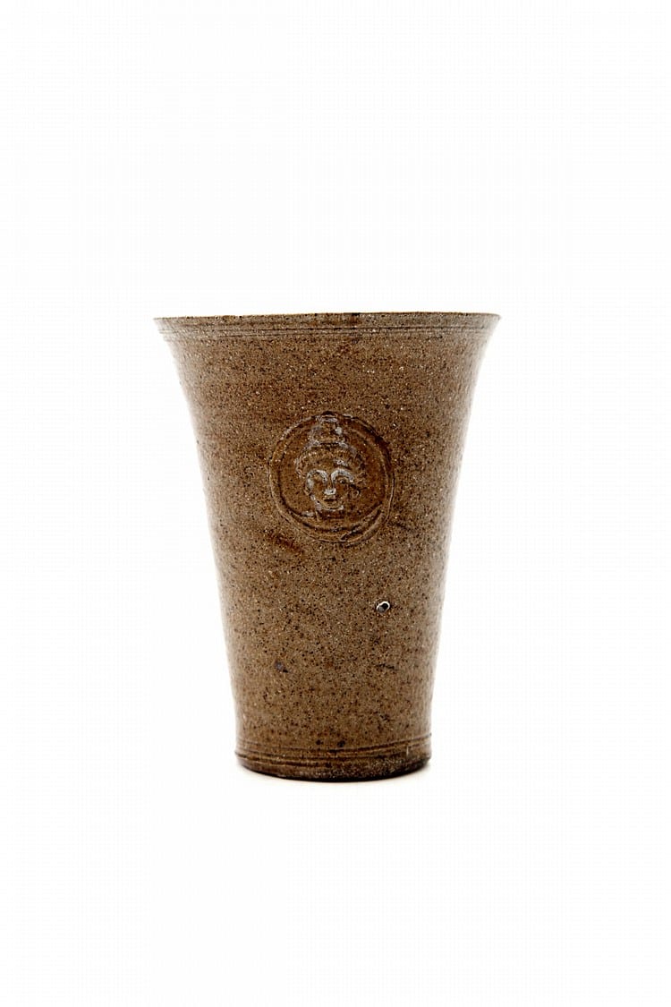 Joseph Mendes da Costa comparable auction result: joseph mendes da costa 1863 1939 a gr s ceramic beaker decorated with two crowned f