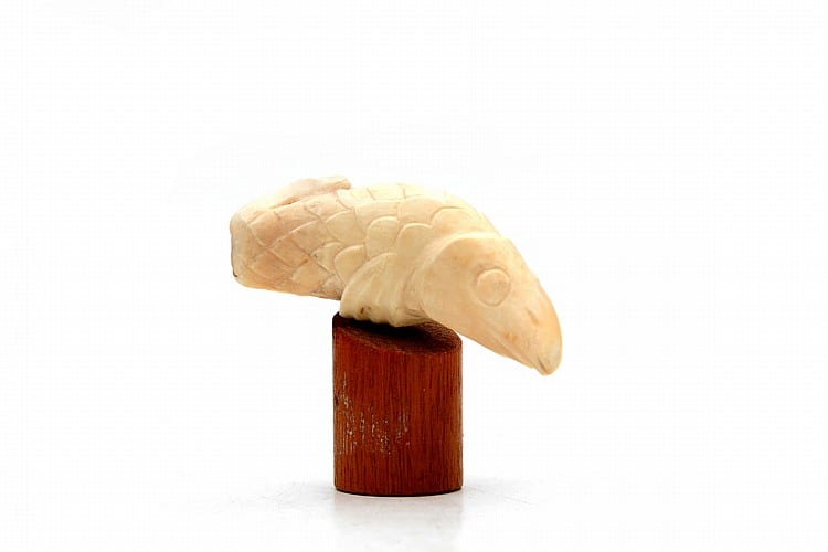 george adam graff 1900 1977 an ivory sculpture depicting a hunting fish on oak bas · Vendu Rotterdam · 2018-06-26 George Adam Graff comparable auction result: george adam graff 1900 1977 an ivory sculpture depicting a hunting fish on oak bas