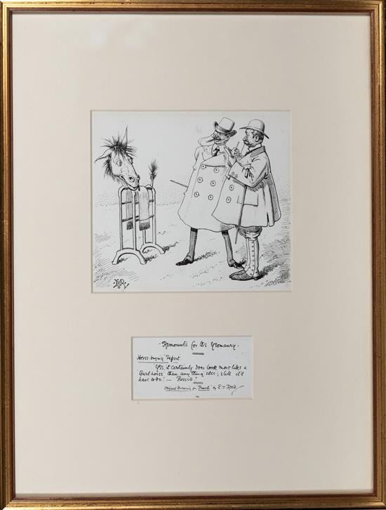 Edward Tennyson Reed comparable auction result: edward tennyson reed british