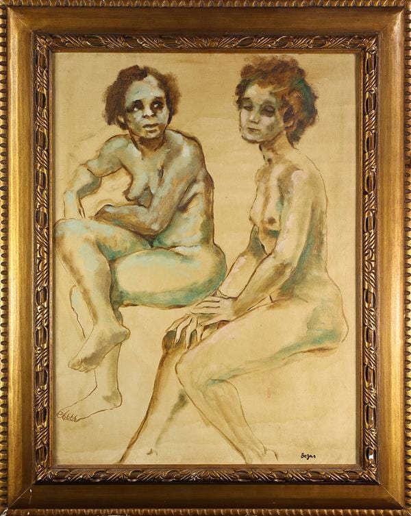 Painting, After Edgar Degas sold by Clars Auctions, lot 5567 — auction record photograph