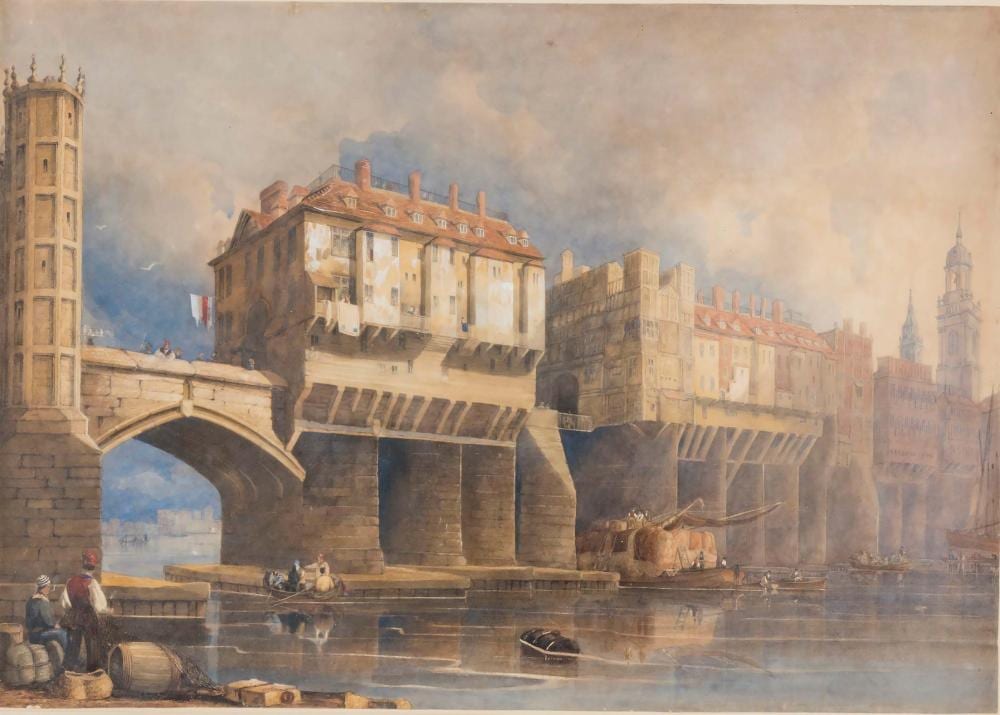 joseph josiah dodd 1809 1880 london bridge aquarelle sur papier 51 5x72 5 cm · Piguet Hôtel des Ventes | Genève · 2018-06-20 Joseph Josiah Dodd comparable auction result: joseph josiah dodd 1809 1880 london bridge aquarelle sur papier 51 5x72 5 cm