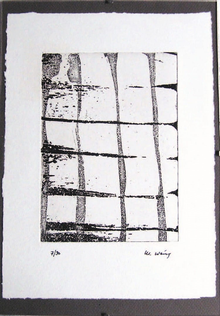 Marthe Wéry comparable auction result: marthe w ry 1930 2005 sans titre eau forte sign e avec cachet de l a