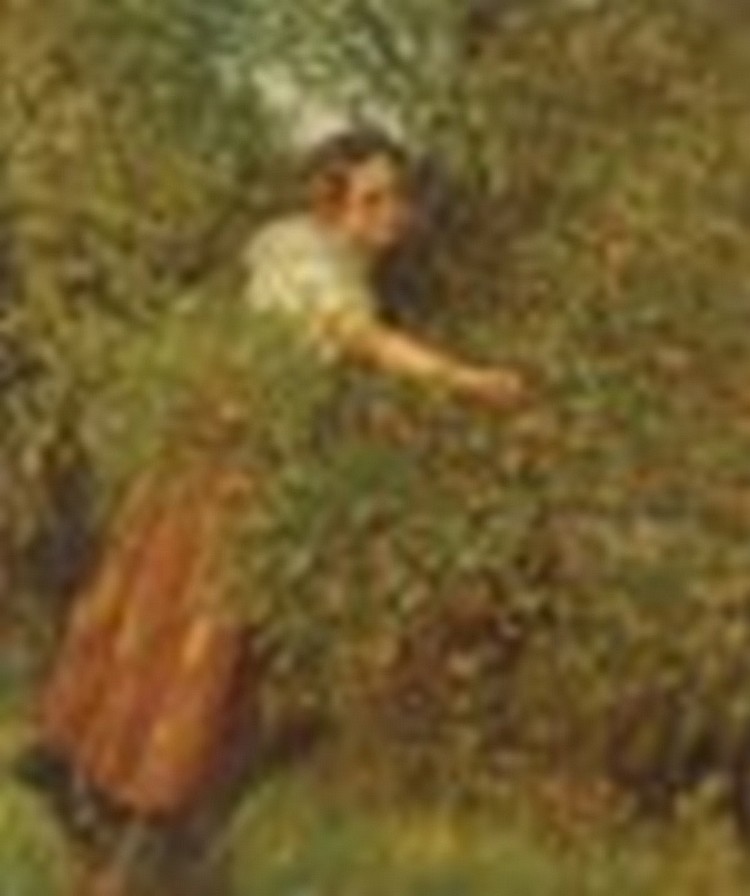 Henry Herbert La Thangue comparable auction result: henry herbert la thangue 1859 1929 sussex apples