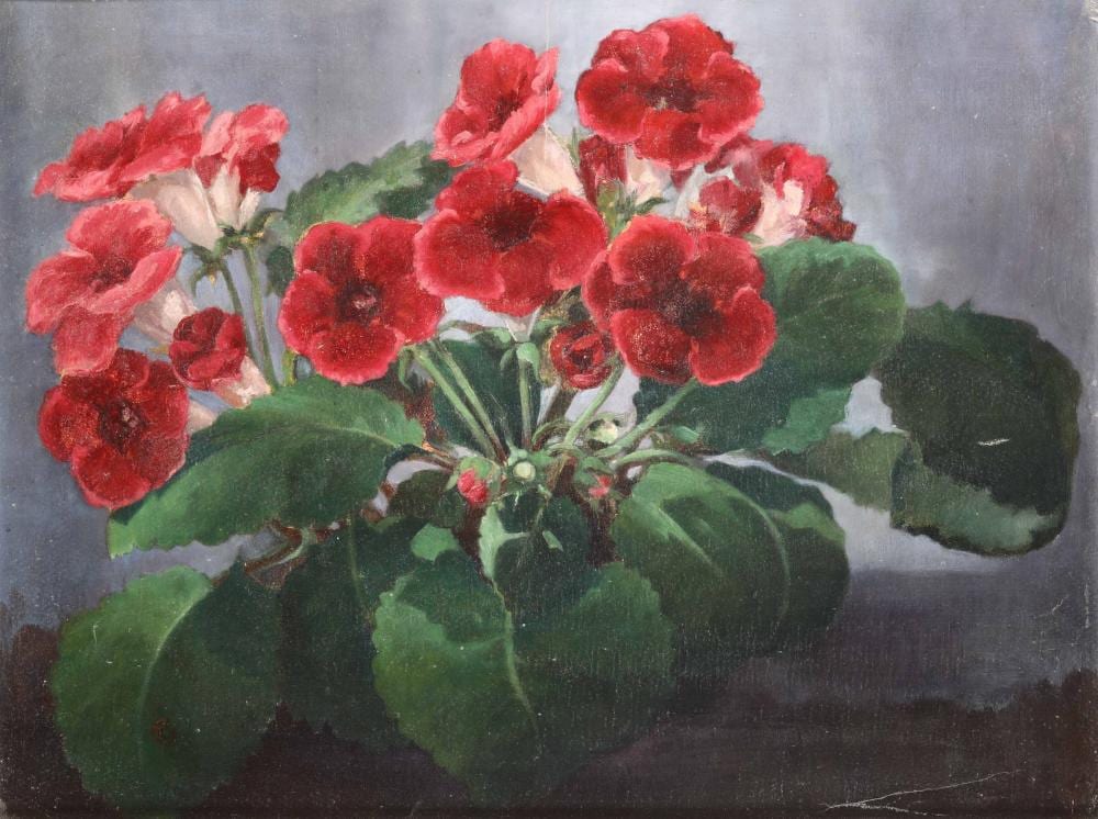 Cornelio Geranzani comparable auction result: cornelio geranzani genova 1880 1955 vaso con fiori