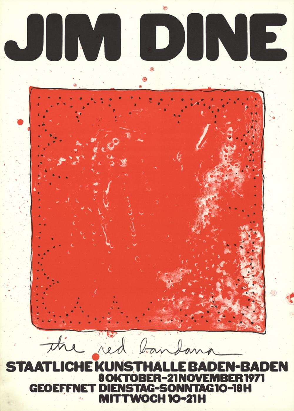 3 Assorted Jim Dine Lithographs sold by DUMBO Auctions, lot 269 — auction record photograph