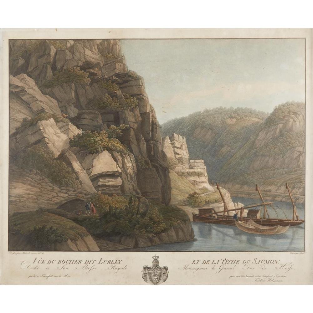 Anton Radl comparable auction result: anton radl austrian 1774 1852 after christian georg sch tz german 1718 1791 three engravings of european river views early 1