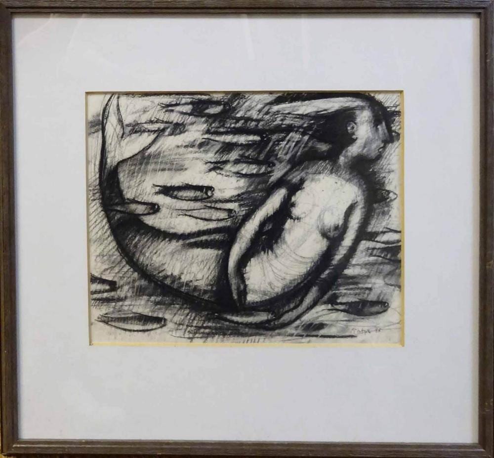 keith mcintyre mermaid · Lots Road Auctions · 2018-06-24 Keith McIntyre comparable auction result: keith mcintyre mermaid