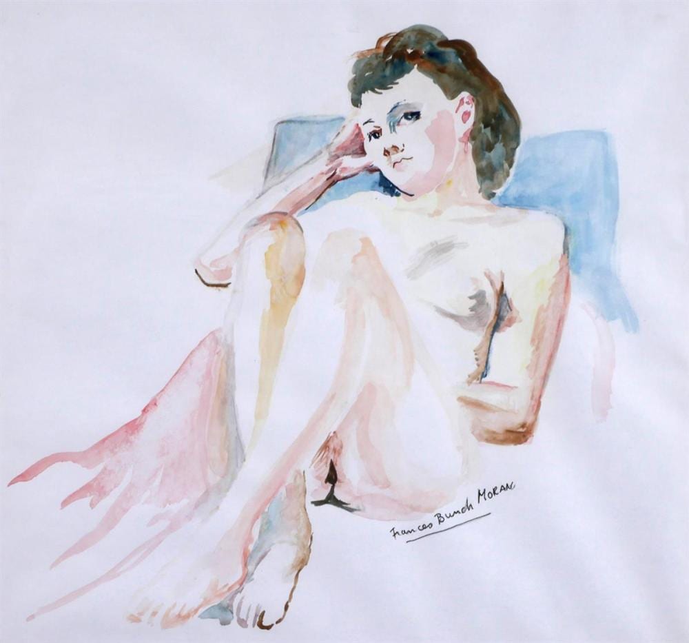 frances bunch moran 1928 2002 nude studies a pair · Whyte's · 2018-07-09 Frances Bunch Moran comparable auction result: frances bunch moran 1928 2002 nude studies a pair