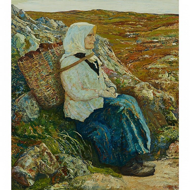 David Forrester Wilson comparable auction result: david forrester wilson 1873 1950 a rest from her labours 1931 oil on panel signed and dated 1931 lower right 40 25 x 36 in 102 2 x 91 4 cm
