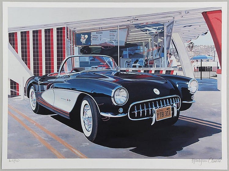 Harold James Cleworth comparable auction result: harold james cleworth british b 1935