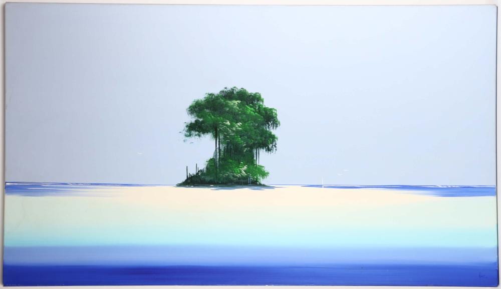 Henderson Cisz comparable auction result: henderson cisz brazilian b 1960 untitled contemporary seascape oil on canvas signed front 87 x 153cm