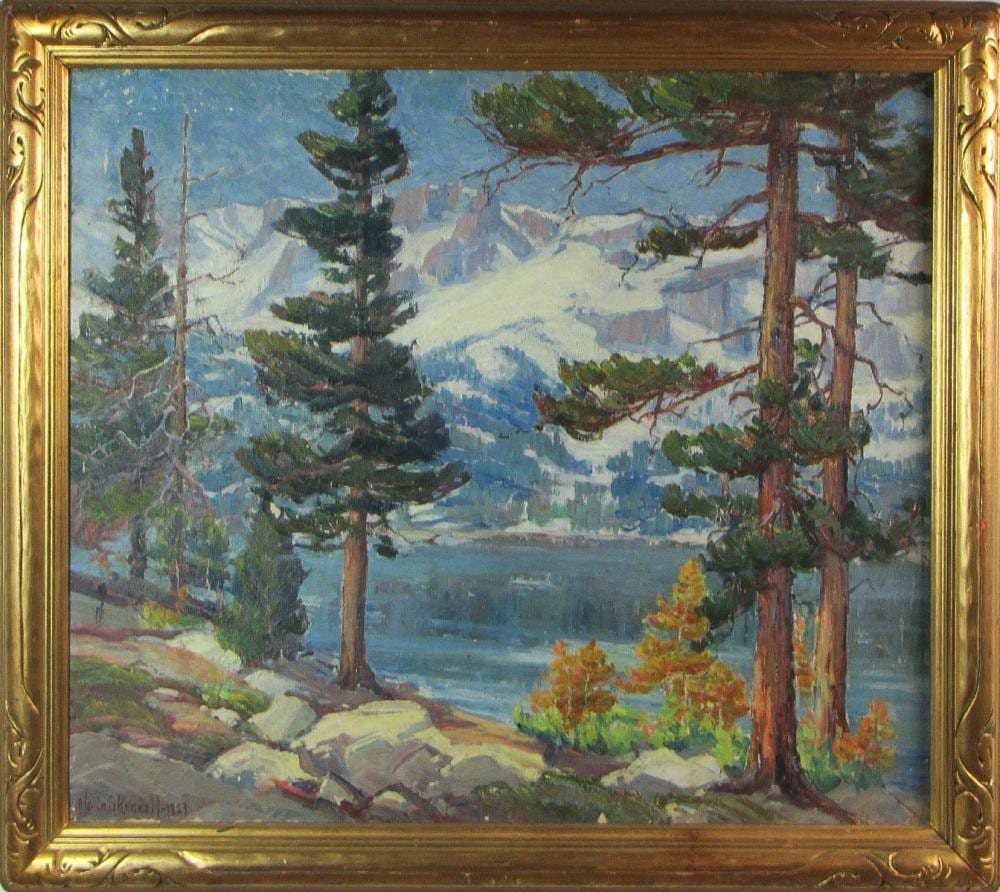 Marie Kendall comparable auction result: marie b kendall california 1885 1953 oil on ca
