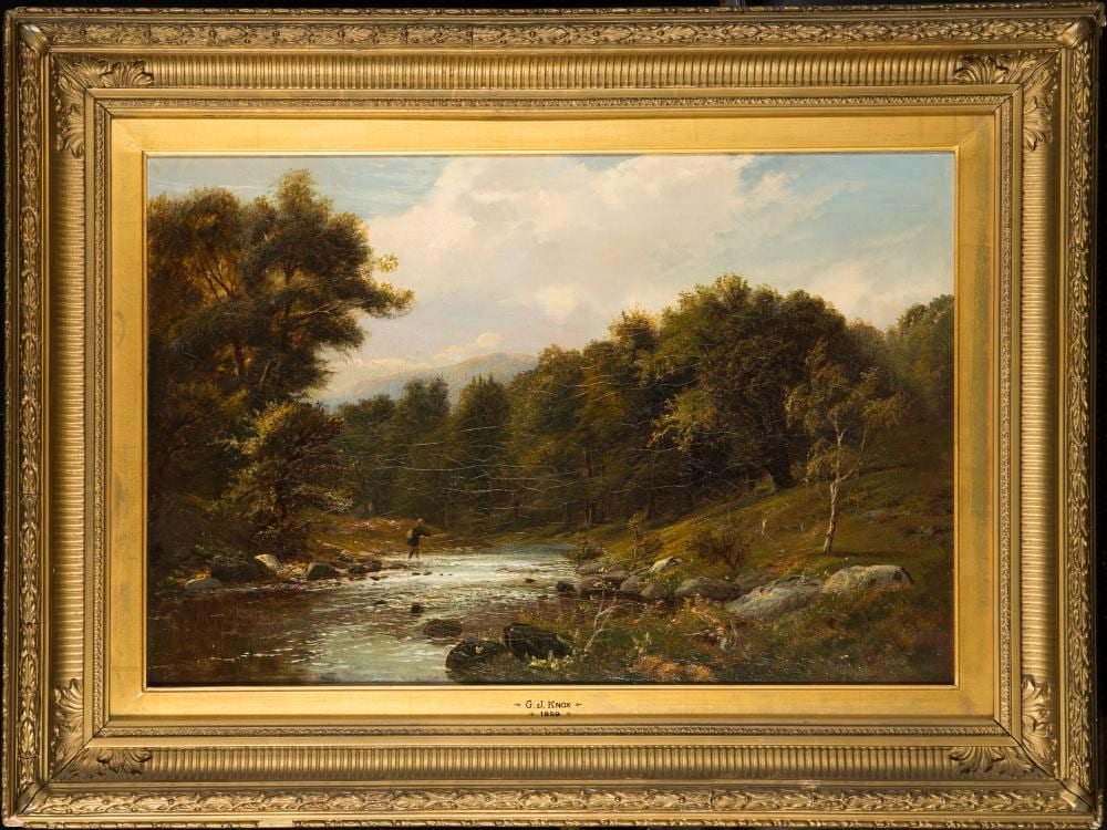 George James Knox comparable auction result: school of george james knox
